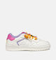 Geox Washiba Baskets en Blanc pour filles (356416) - pour semelles orthopédiques