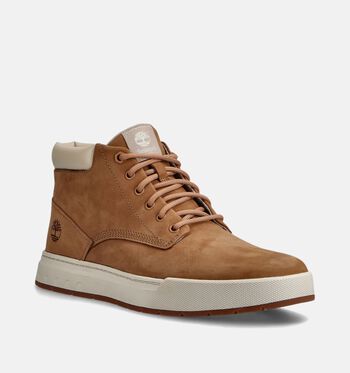 Timberland Boots Md Brown Nubuck W Lt Bei/Dark Brown Nubuck/Medium Grey Full Grain