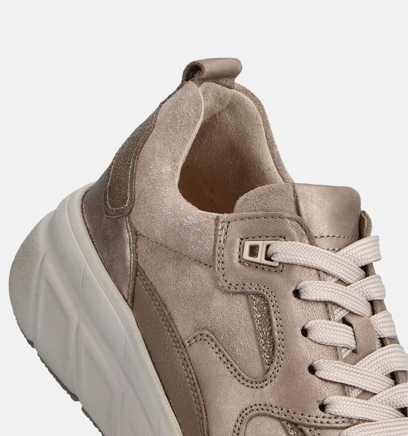 Gabor Geklede sneakers Grijs voor dames (363129) - geschikt voor steunzolen