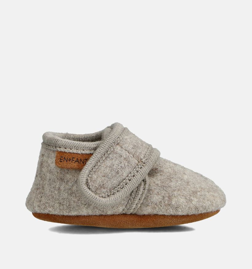 Enfant Sand Melange Pantoufles pour b&eacute;b&eacute; en Beige pour filles, gar&ccedil;ons (379552)