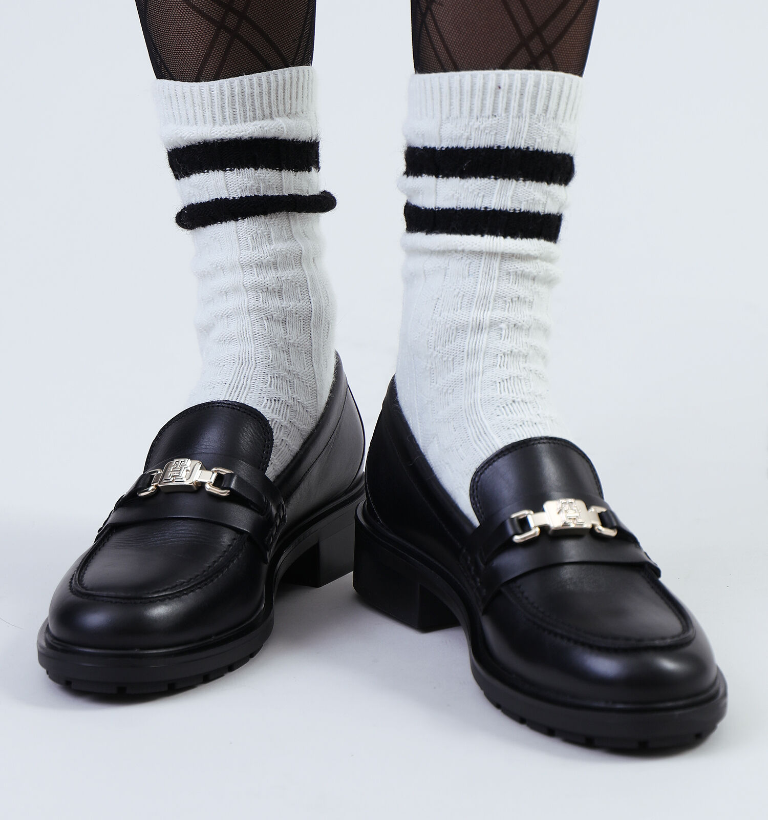 Tommy hilfiger on sale instappers dames wit