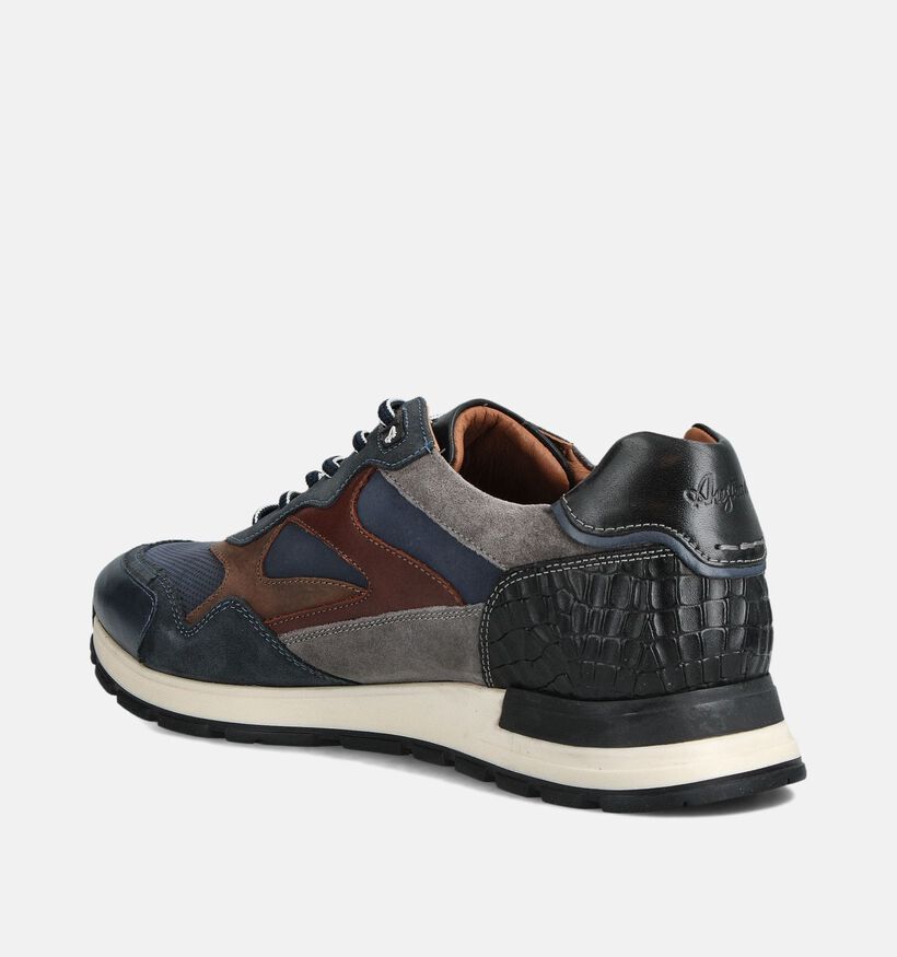 Australian Tiago Chaussures à lacets en Bleu pour hommes (361659) - pour semelles orthopédiques
