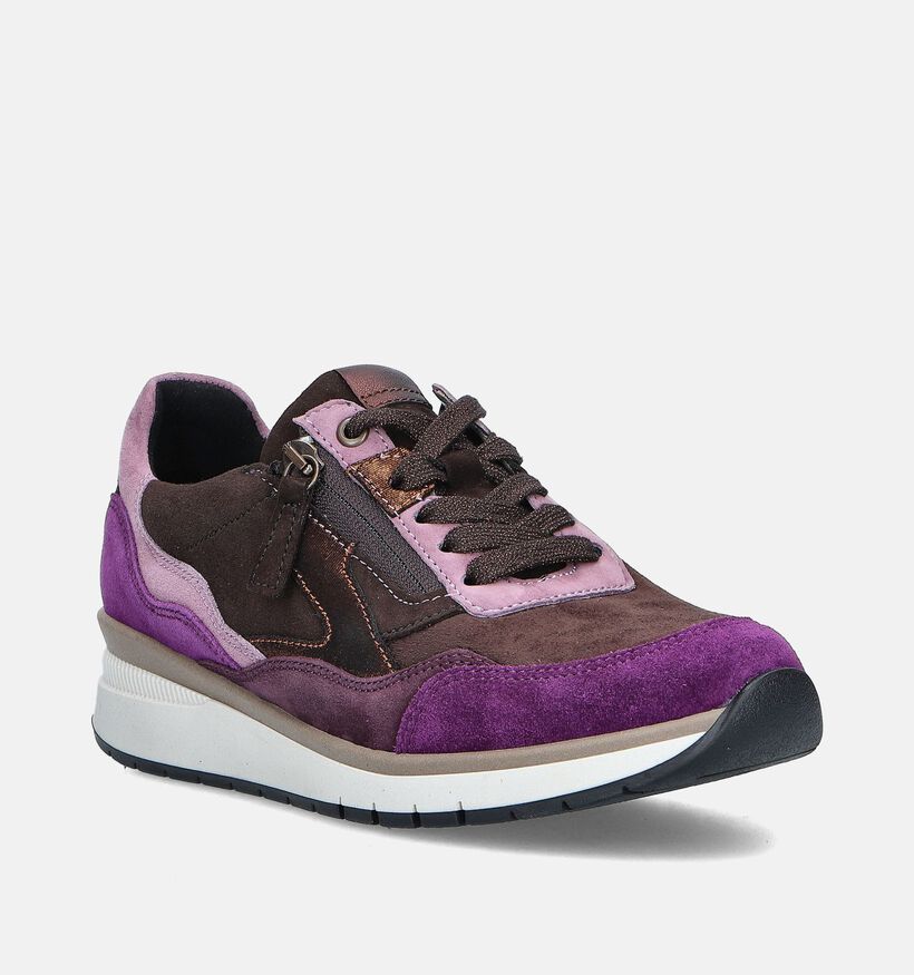 Gabor OptiFit Paarse Sneakers voor dames (344808) - geschikt voor steunzolen