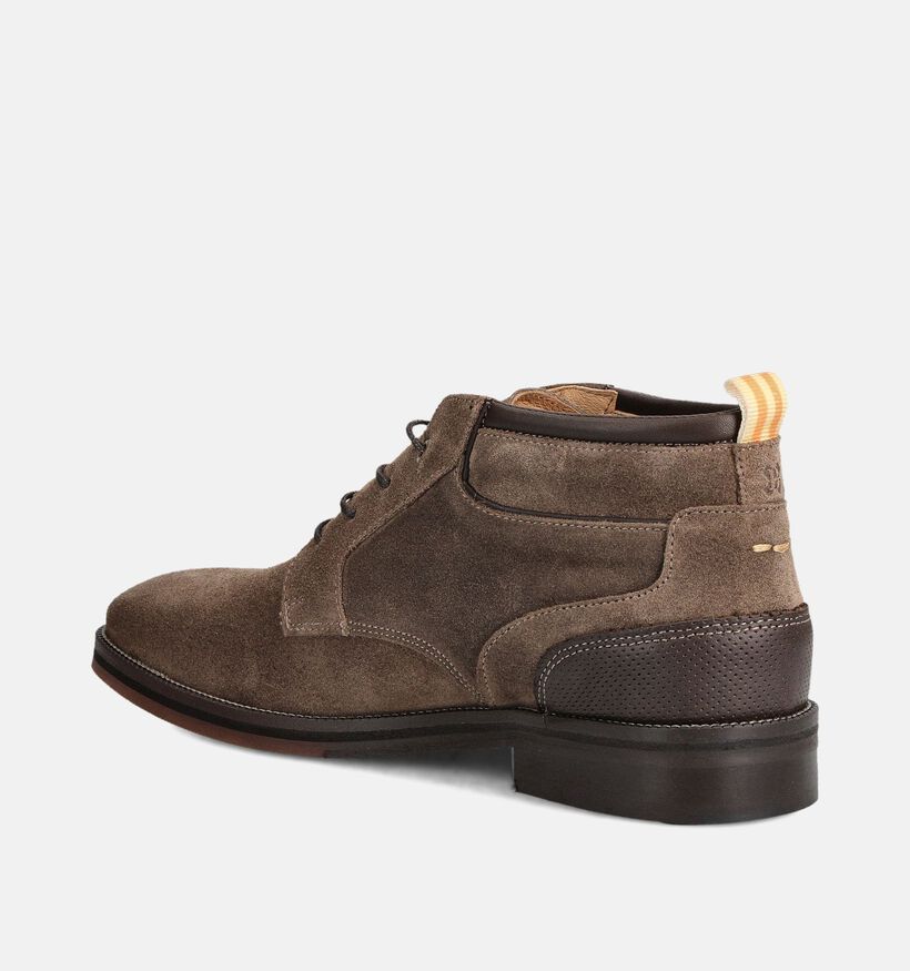 Berkelmans Silesia Chaussures classiques en Taupe pour hommes (363157) - pour semelles orthopédiques
