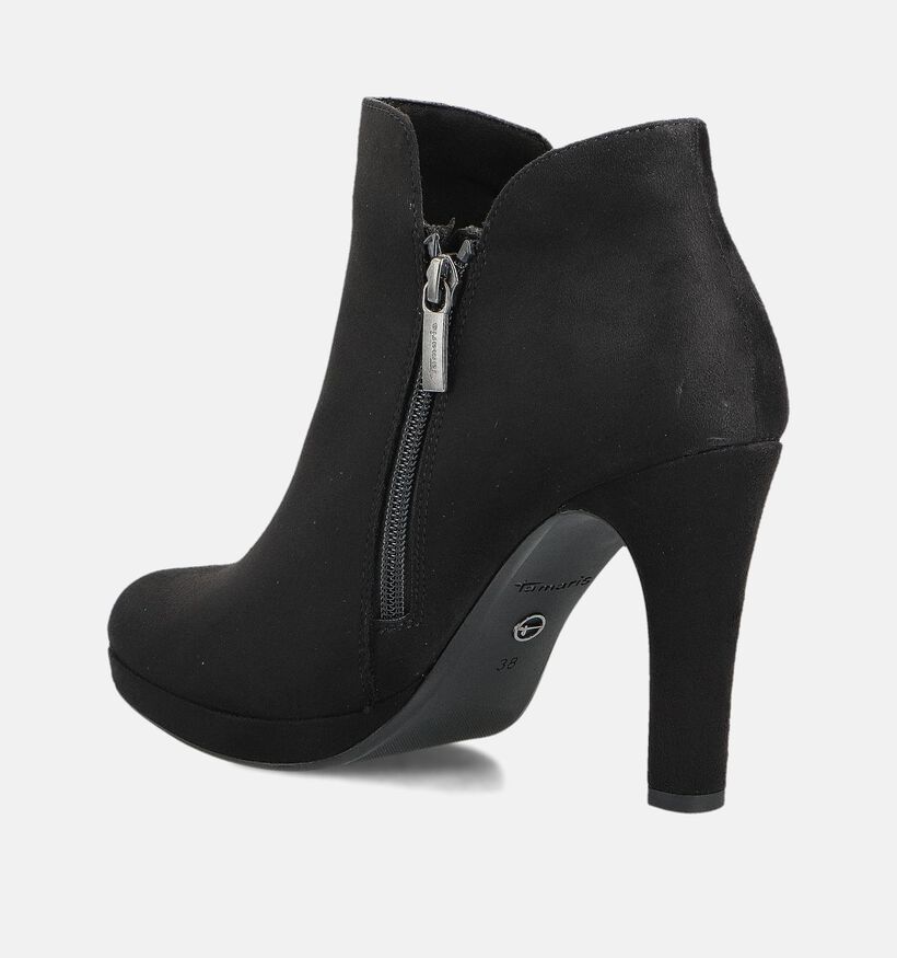 Tamaris Bottines à talons en Noir pour femmes (360673)