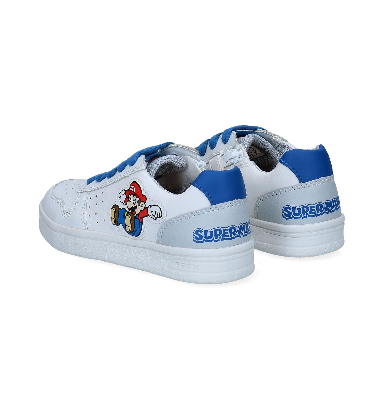 Geox Dj Rock Witte Sneakers | TORFS.BE | Gratis verzend en retour
