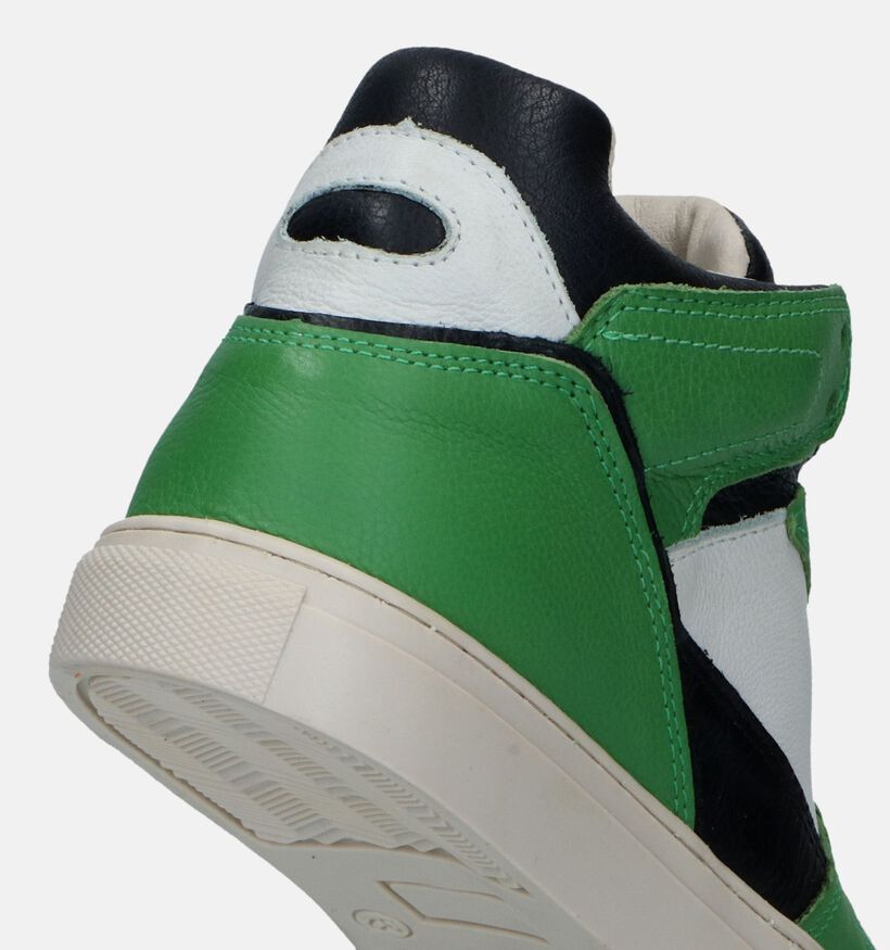 CKS Colette Groene Hoge sneakers voor jongens, meisjes (331977) - geschikt voor steunzolen