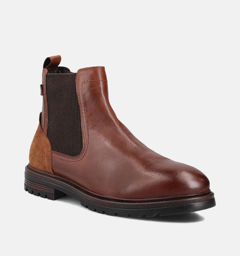 Via Borgo Cognac Chelsea Boots voor heren (362920) - geschikt voor steunzolen