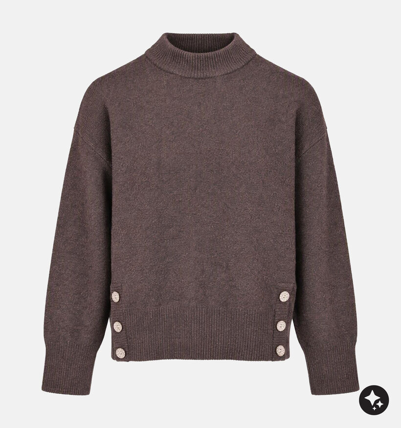 Deeluxe Original Nina Pull en Brun fonc&eacute; pour femmes (382268)