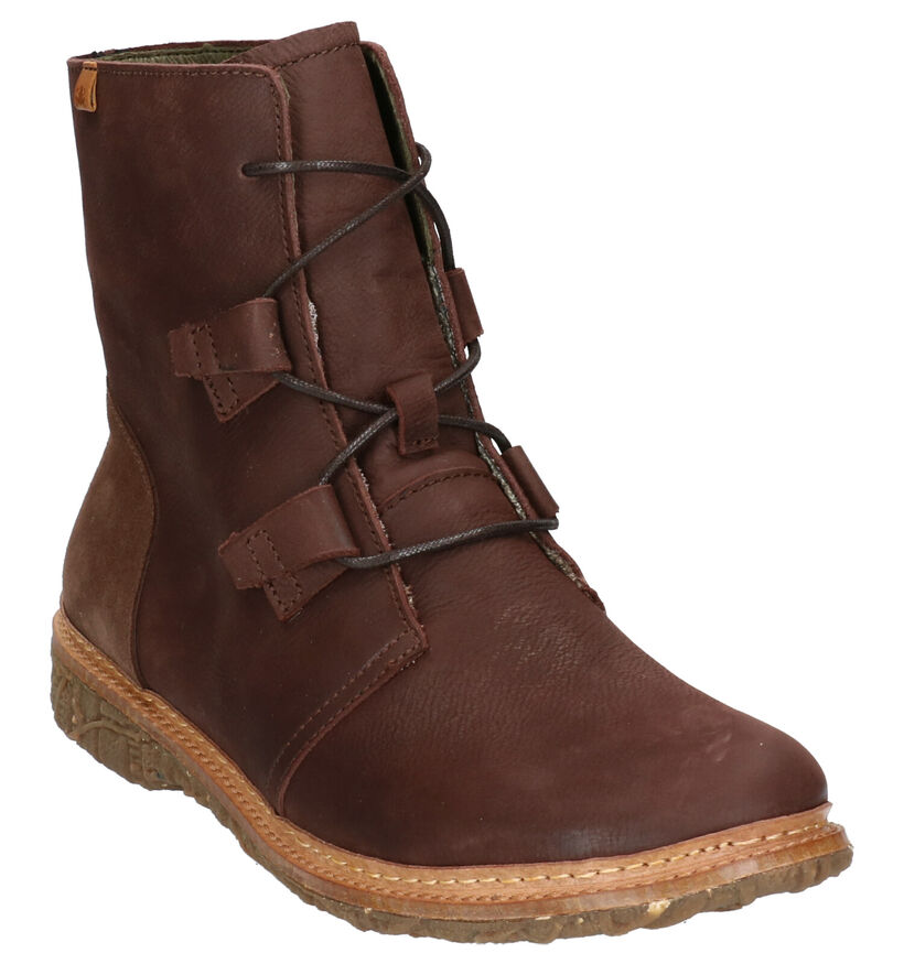 El Naturalista Angkor Bottines en Marron en cuir (259450)