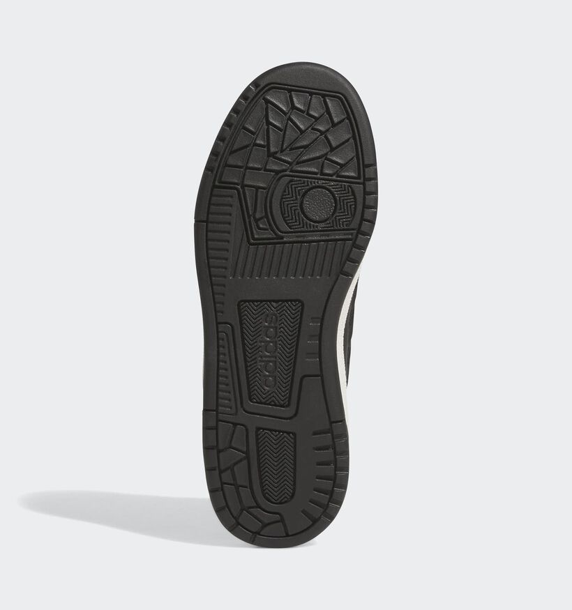adidas Rapid Court Baskets en Noir/Rouge pour filles, garçons (359671) - pour semelles orthopédiques