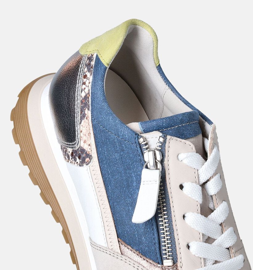 Gabor OptiFit Witte Sneakers voor dames (352085) - geschikt voor steunzolen