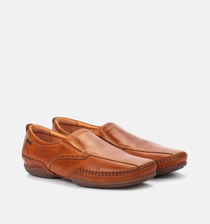 Pikolinos Puerto Rico Mocassins en Cognac pour hommes (356157) - pour semelles orthopédiques
