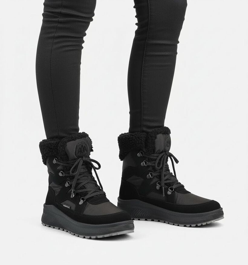 Antartica 8722 Zwarte Laarzen voor dames (365645)