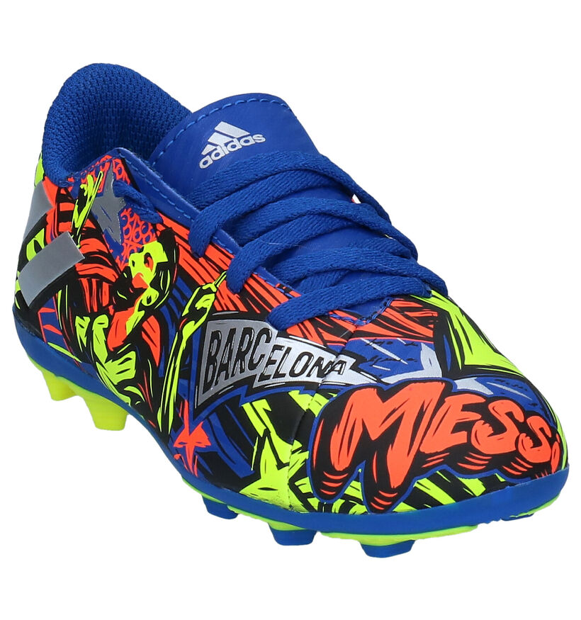 adidas Nemeziz Messi Blauwe Voetbalchoenen in kunststof (290282)