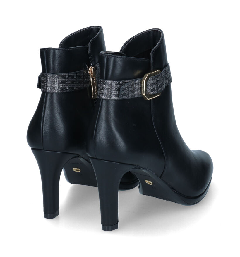 Tamaris Bottines à talons en Noir en simili cuir (317341)