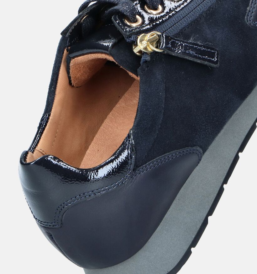 Gabor OptiFit Blauwe Sneakers voor dames (344813) - geschikt voor steunzolen