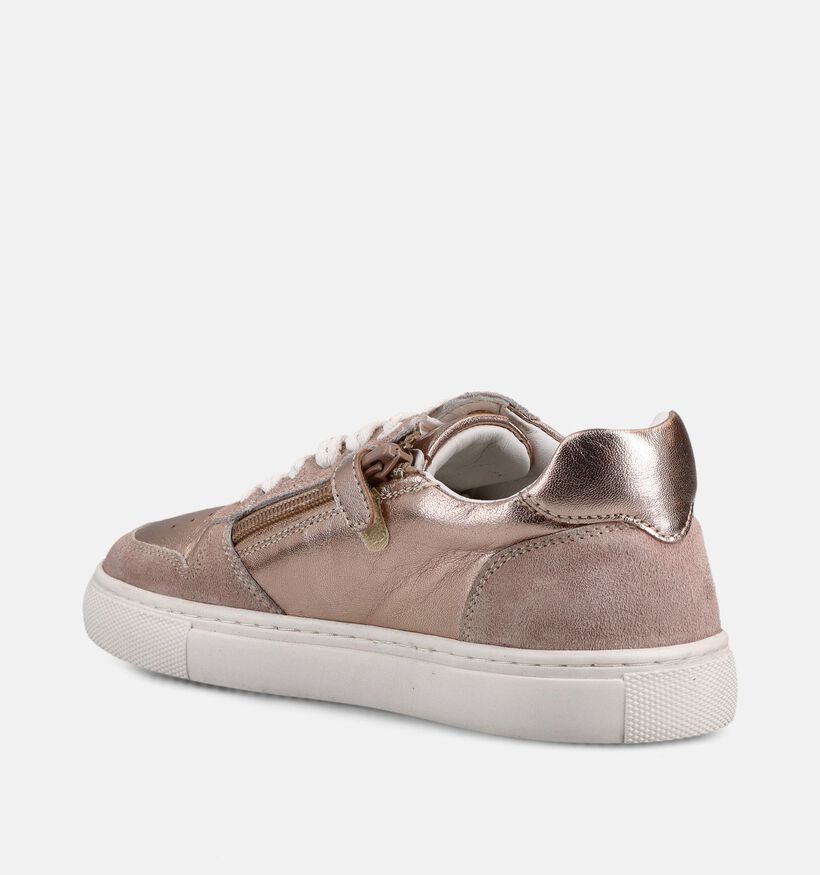 Little David Baskets basses en Rose pour filles (372139) - pour semelles orthop&eacute;diques