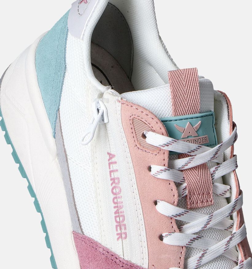 Allrounder Venice Sneakers Wit/Lichtgrijs voor dames (354257) - geschikt voor steunzolen