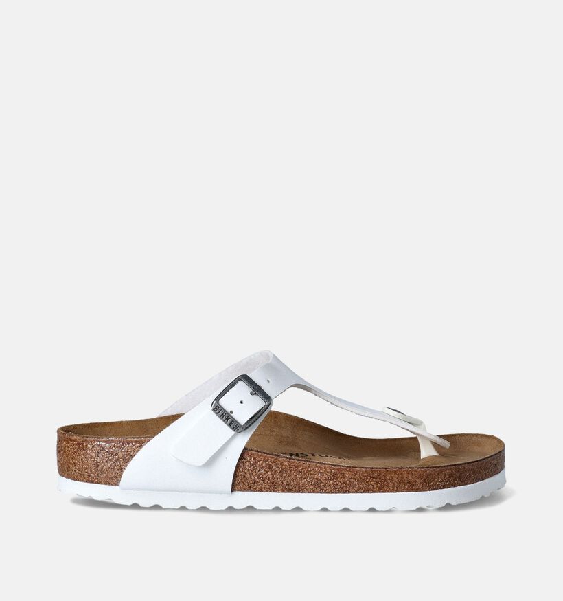 Birkenstock Gizeh Nu-pieds en Blanc pour femmes (350907)