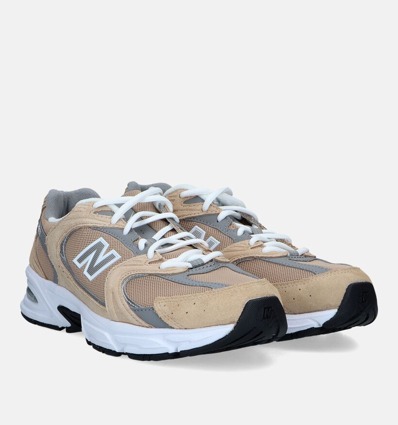 New Balance MR 530 Baskets en Beige pour hommes (327294) - pour semelles orthopédiques