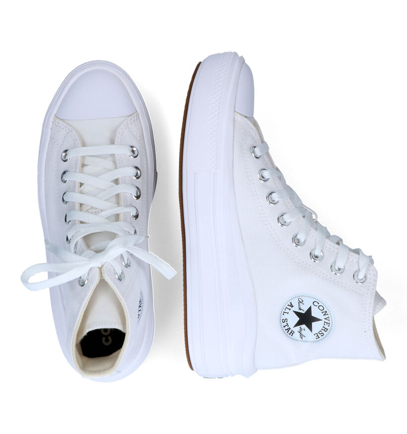 Converse CT All Star Move Platform Witte Sneakers voor dames (317457) - geschikt voor steunzolen