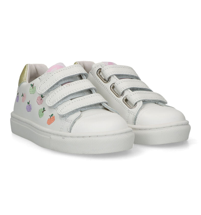 Kipling Jamie 2A Witte Sneakers voor meisjes (323853) - geschikt voor steunzolen