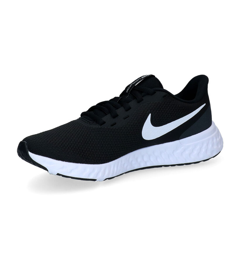 Nike Revolution 5 Baskets en Noir en simili cuir (290920)