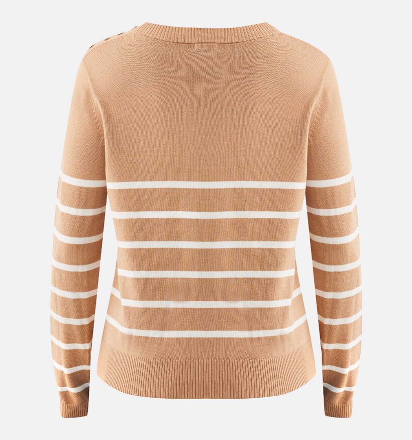 Mexx Aster Striped Pull en Marron pour femmes (368518)