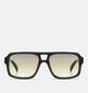 Komono Falcon Black Meadow Zwarte Zonnebril voor dames (377339)