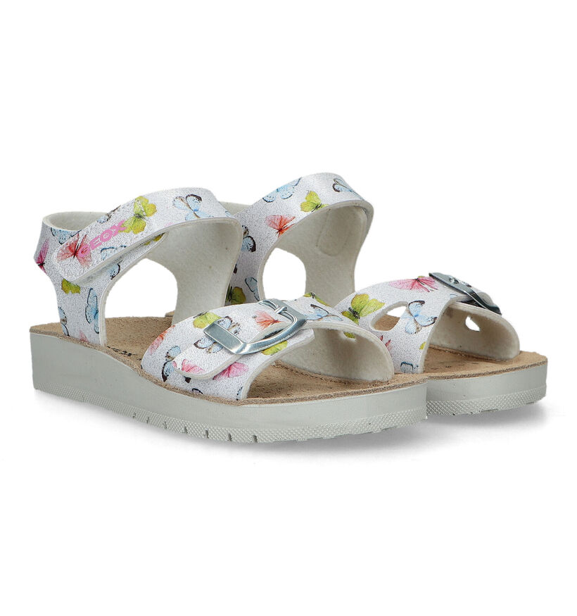 Geox Costarei Sandales en Argent pour filles (339639)