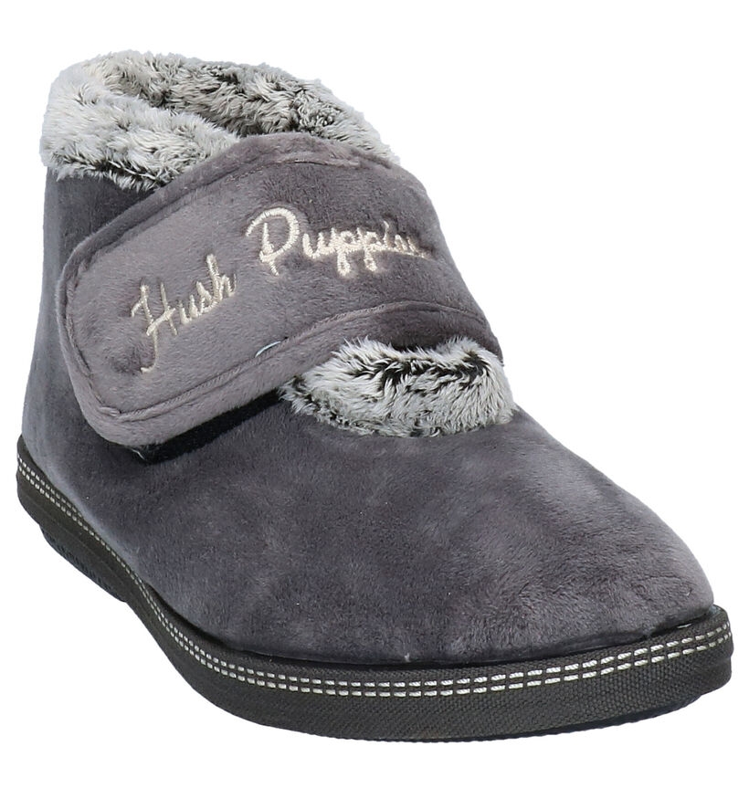 Hush Puppies Cyrilo Grijze Hoge pantoffels voor dames (345566)