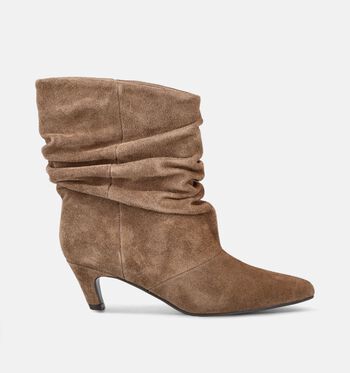 Poelman Laarzen Beige/Cognac/Bruin/Groen