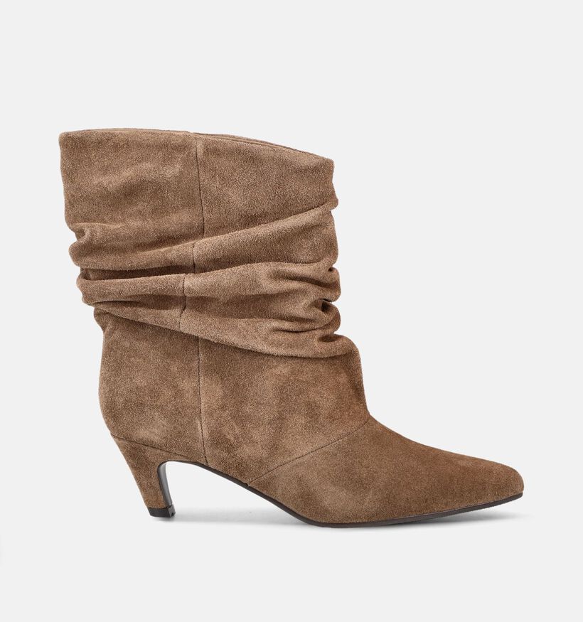 Poelman Bottes en Vert Kaki pour femmes (384349)