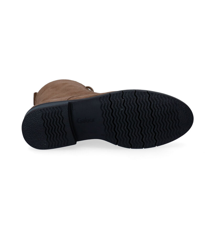 Gabor OptiFit Bruine Boots in daim (297830)