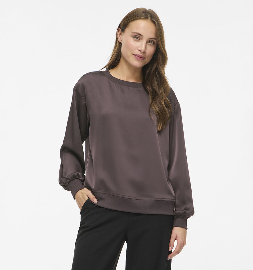 Vila Liso Donkerbruine Sweater voor dames (382218)