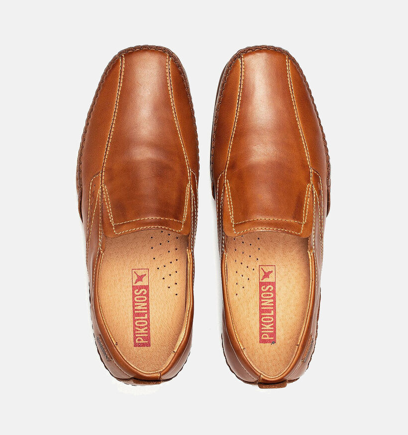 Pikolinos Puerto Rico Mocassins en Cognac pour hommes (356157) - pour semelles orthopédiques