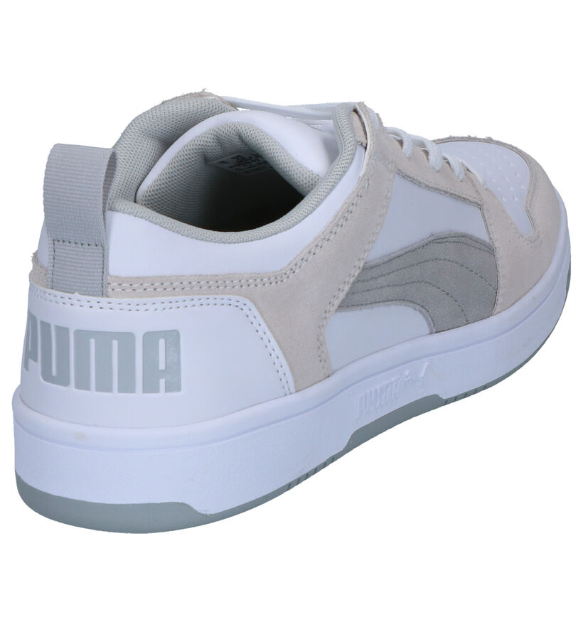 Rebound Baskets basses en Blanc en nubuck (252597)