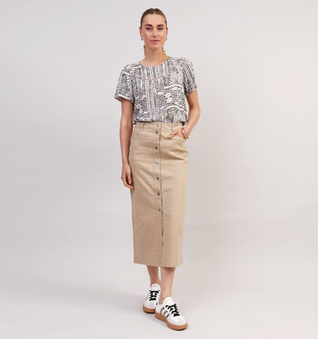 Vero Moda Jupes Beige