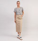 Vero Moda Wild Jupe longue en Beige pour femmes (353102)