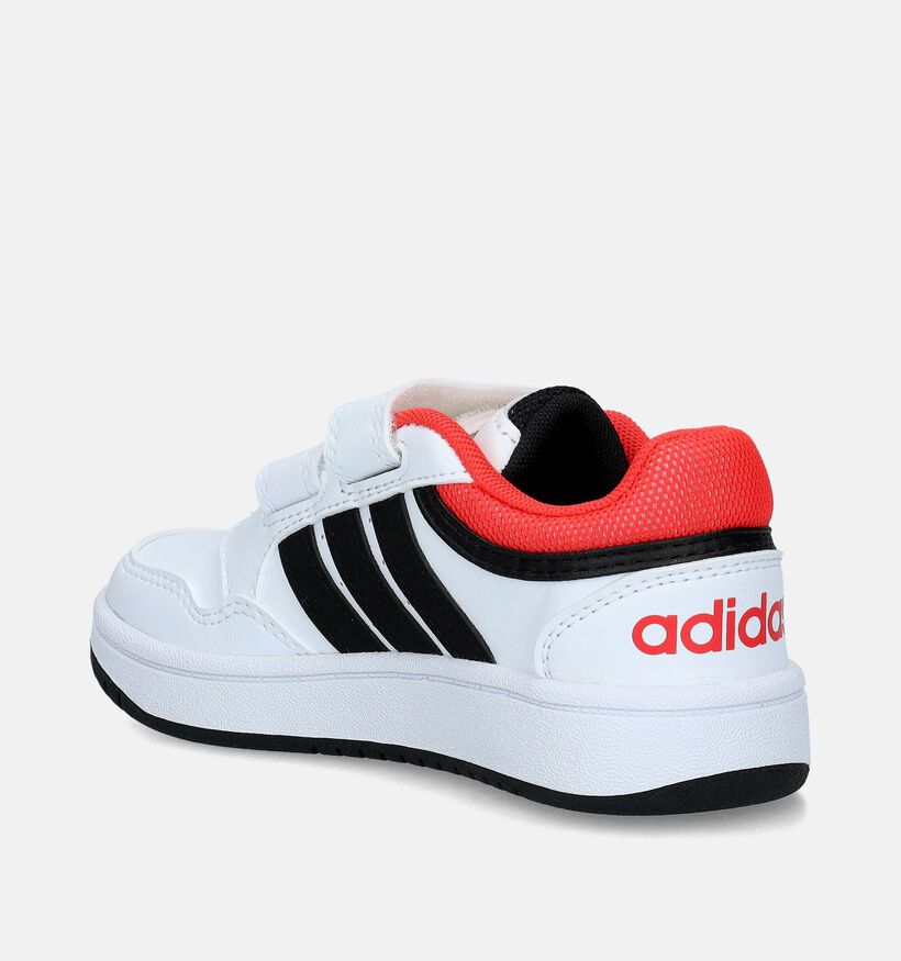 adidas Hoops 3.0 CF Witte Sneakers voor jongens, meisjes (334830)
