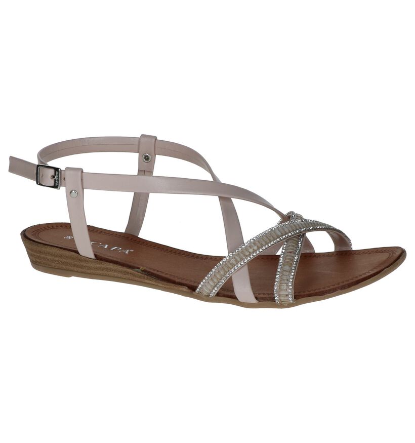 Witte Sandalen Scapa Palomino in kunstleer (245870)