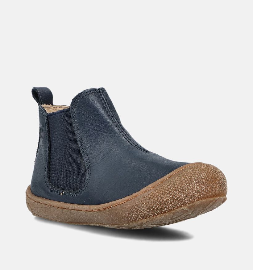 Naturino Sally Bottines Chelsea en Bleu foncé pour garçons, filles (364283) - pour semelles orthopédiques