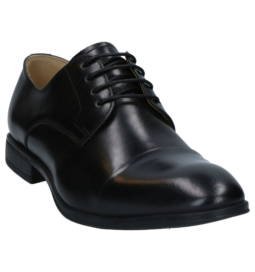 Steptronic Franco Cognac Veterschoenen in leer (283671)