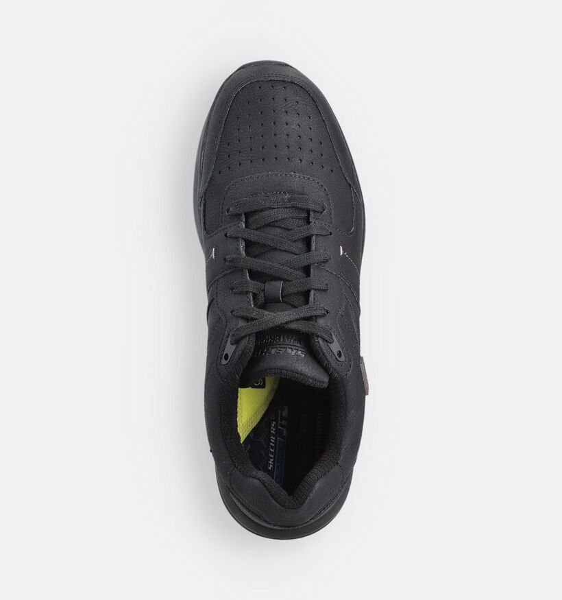 Skechers Netson Gander Baskets basses en Noir pour hommes (362169)