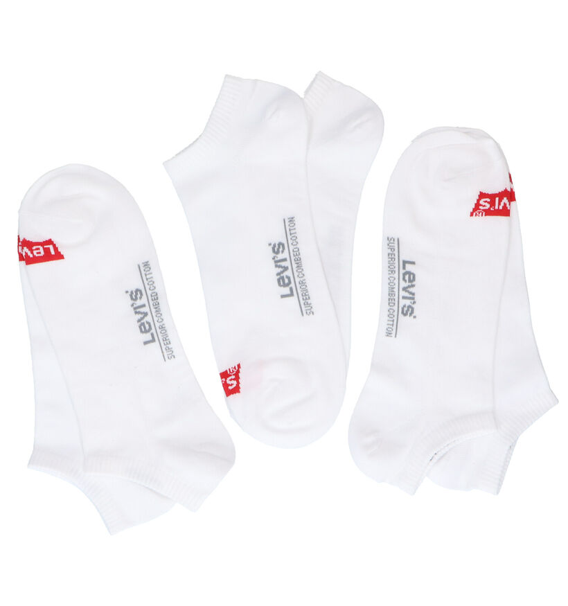 Levi's Witte Enkelsokken - 3 Paar (290702)