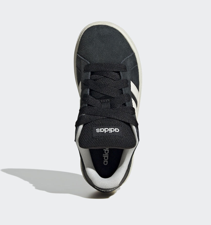 adidas Grand Court 00s Baskets en Noir pour garçons (365326) - pour semelles orthopédiques
