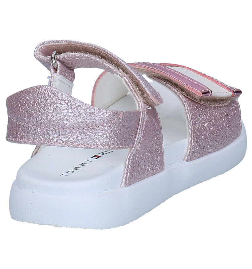 Tommy Hilfiger Roze Sandalen in kunstleer (285736)