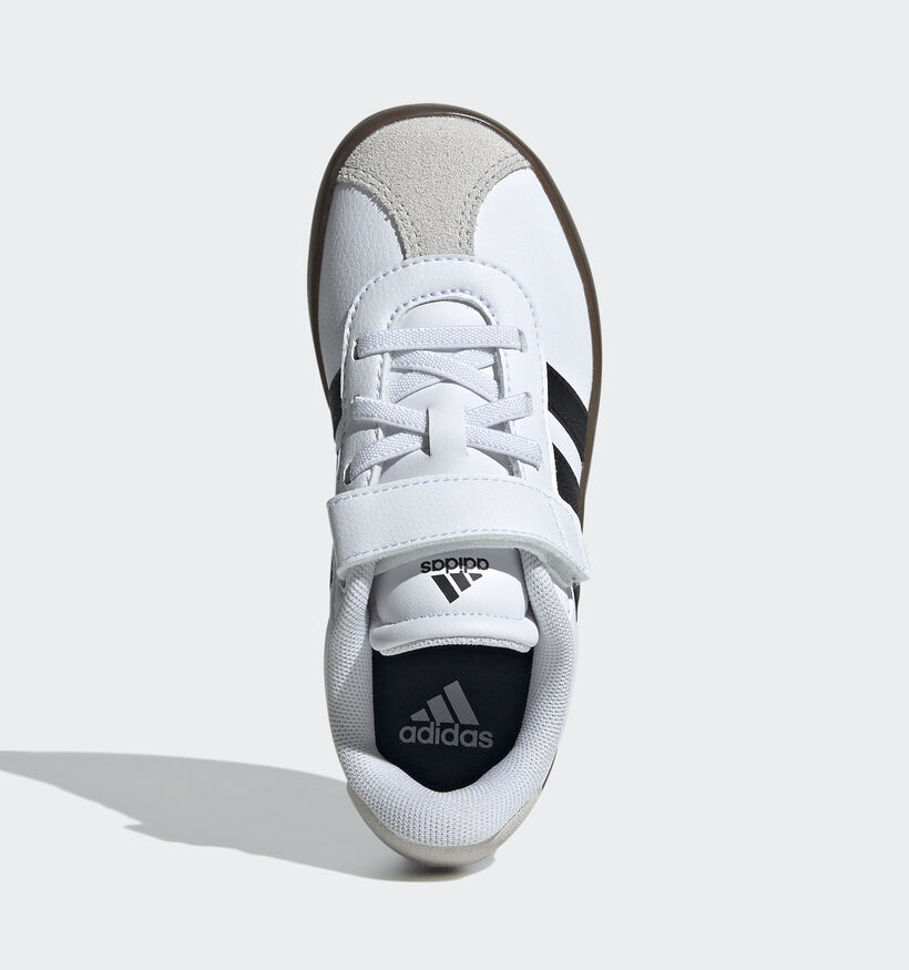 adidas VL Court 3.0 Baskets en Blanc pour filles, garçons (350103)