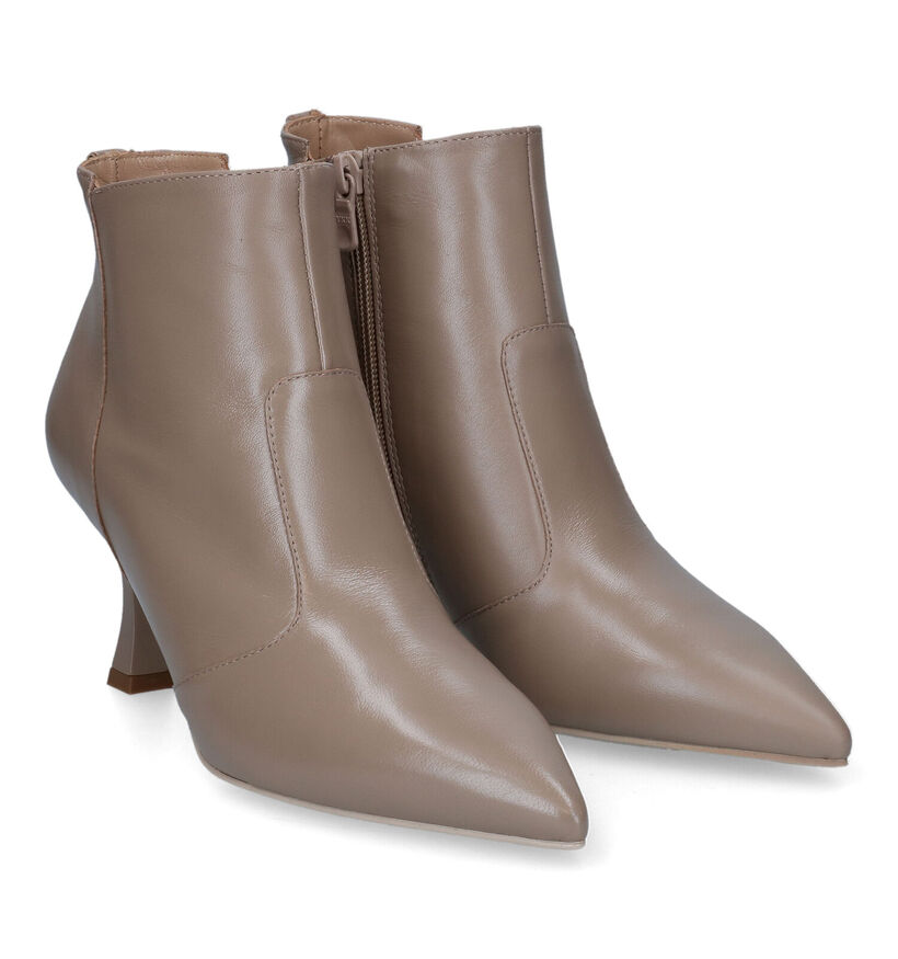 NeroGiardini Bottines à talons en Beige pour femmes (314387)